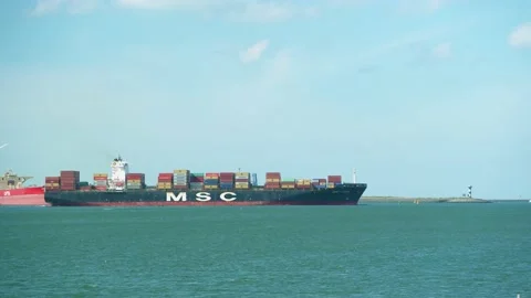 Bulk Carrier [wide] Stock Footage 131649415