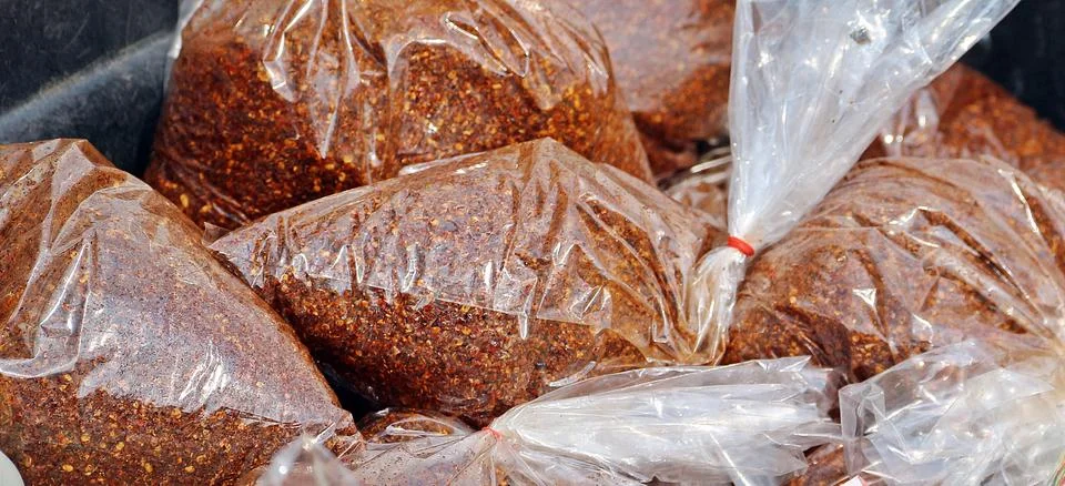 Bulk cayenne pepper Stock Photos