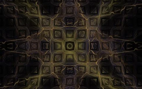 Bulk cellular abstraction Stock Illustration