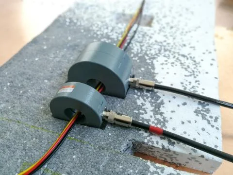 Bulk current injection EMC test equipment close up Stock Photos