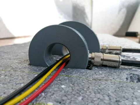 Bulk current injection EMC test equipment close up Stock Photos