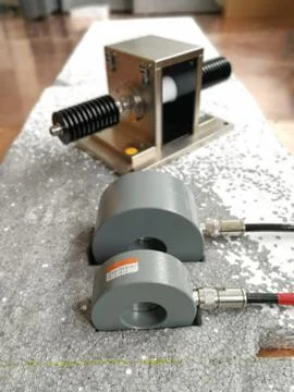 Bulk current injection EMC test equipment close up Stock Photos