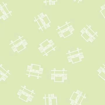 Bulk handling system line seamless pattern Stock Illustration