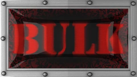 Bulk on led Video stock 8683920