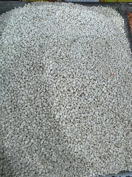 Bulk Split Chickpeas (Chana Dal) at a Market Stall Stock Photos