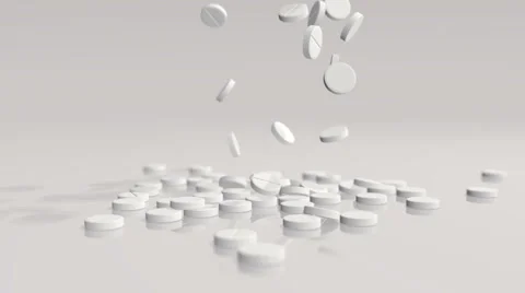 Bulking tablets Stock Footage 60698031