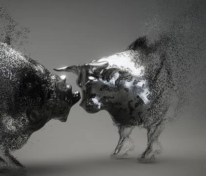 Bull And Bear Stock Photos
