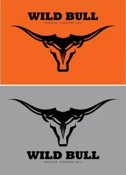 Bull, Bull head. Stock Illustration