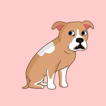 Bull dog vector Stock Illustration