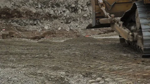 Bull Dozer Stock Footage 923644