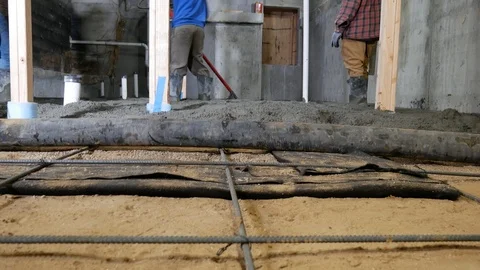 Bull Float Stock Footage 123394580