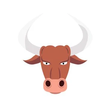 Bull head Stock Illustration