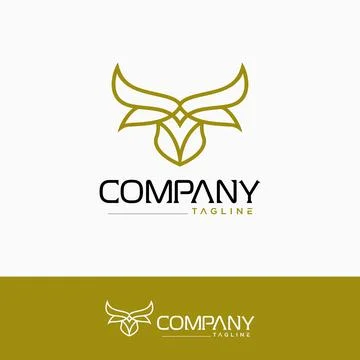 Bull head Stock Illustration