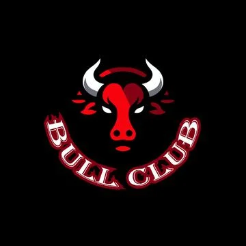 Bull head logo design vector template. Buffalo logo vector illustration. Wi.. Stock Illustration