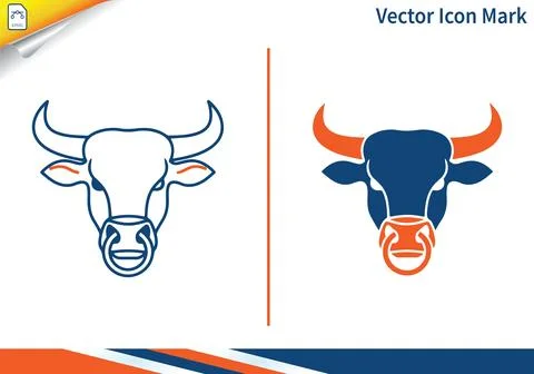 Bull head vector icon. taurus sign. zodiac sign taurus icon. Stock-Illustration
