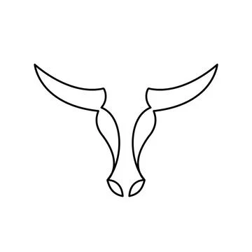 Bull icon 2 Stock Illustration