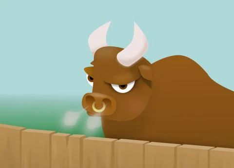 Bull Stock Illustration
