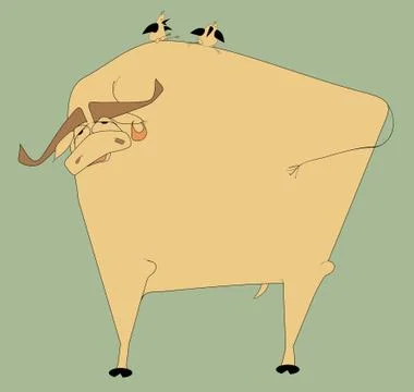 Bull Stock Illustration