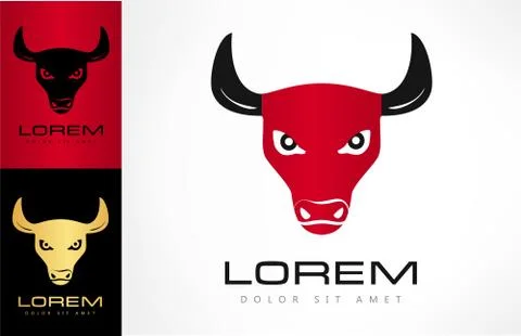 Bull logo Stock Illustration
