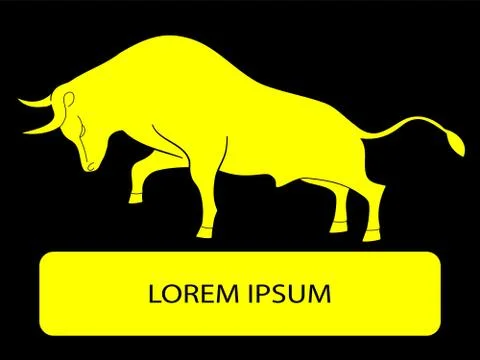 Bull logo Stock Illustration