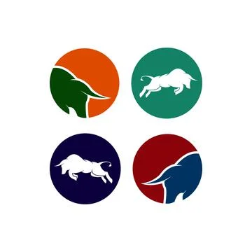 Bull logo Stock Illustration