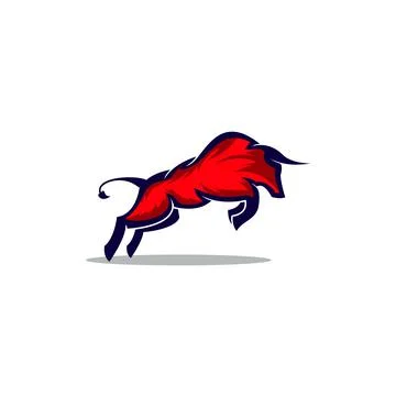 Bull logo Stock Illustration