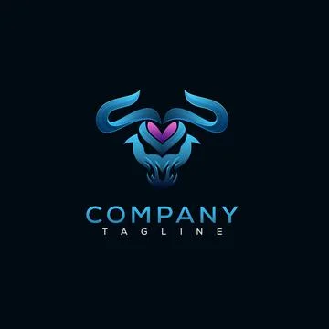 Bull logo Stock Illustration