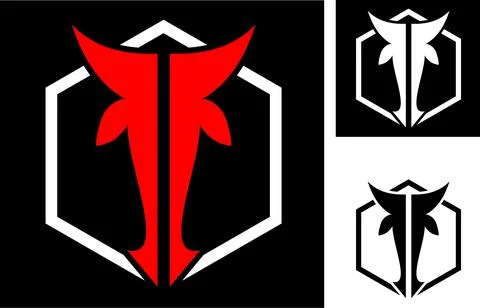 Bull logo vector Stock Illustration