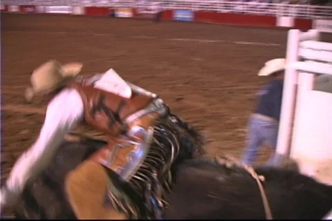 Bull Riding Stock Footage 477724