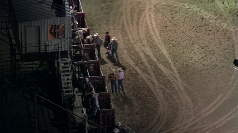 Bull Riding Stock Footage 65436667