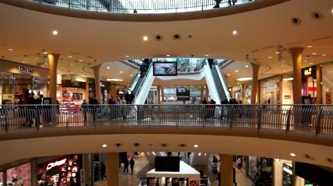 Bull Ring Shopping Centre Stock Footage 49866491