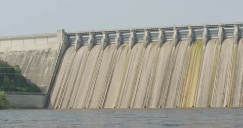 Bull Shoals Dam: A White River Landmark Stock Video Pond5