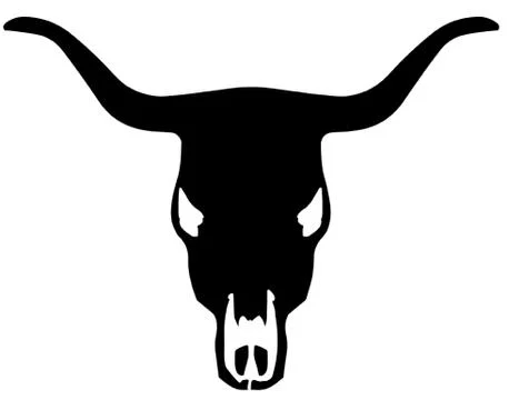 Bull Skull Stock Illustration