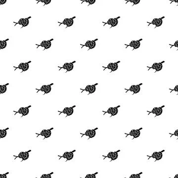 Bull snake pattern vector seamless Illustrazione stock