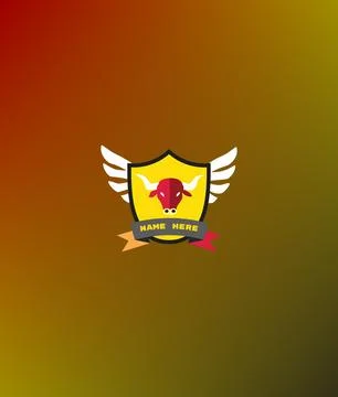 Bull symbol Stock Illustration
