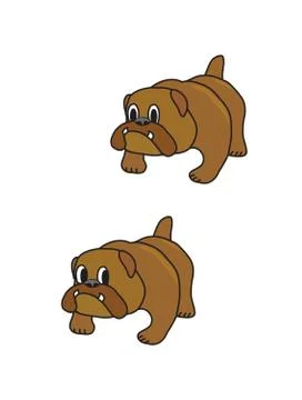 Bulldog Stock Illustration