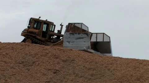 Bulldozer 2 Stock Footage 10606699