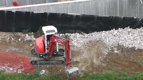 Bulldozer construction 스톡 동영상 42410837