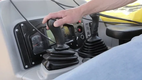 Bulldozer Control Arm Stock-Footage 81311258