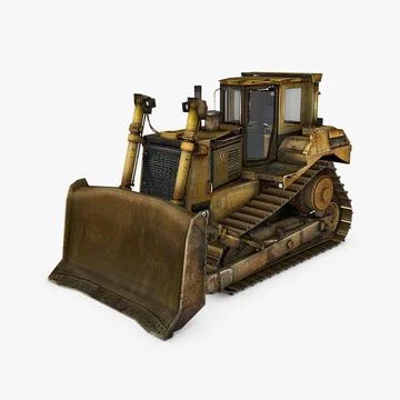 Bulldozer D9T 3D Model