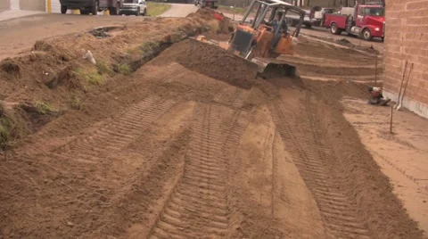 Bulldozer Stock Footage 1012740