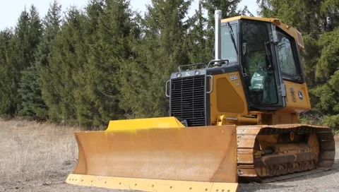 Bulldozer Stock Footage 2644177