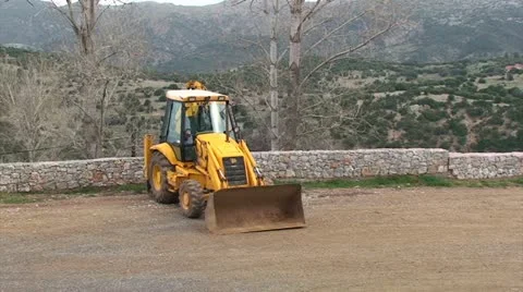Bulldozer Stock Footage 11132842