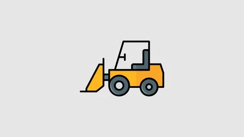 Bulldozer Stock Footage 290953375