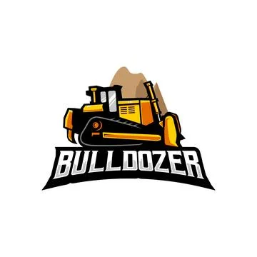 Bulldozer Illustrazione stock