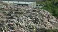 Bulldozer on landfill HD Footage