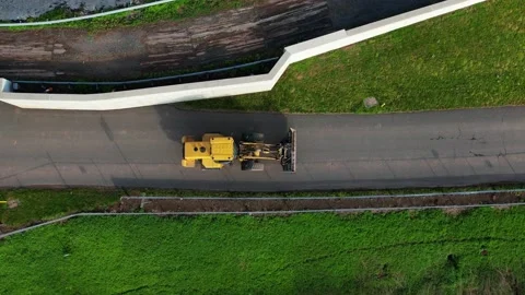 Bulldozer in Motion 4K Stock Footage 195346262