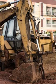 Bulldozer performing Stock Photos
