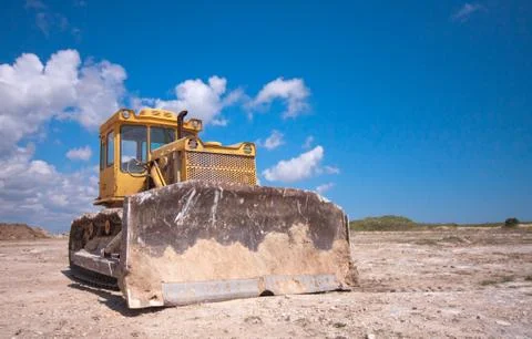 Bulldozer 스톡 사진