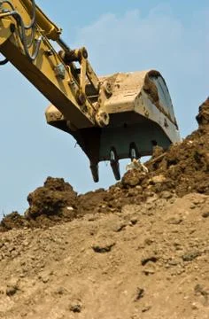 Bulldozer Foto stock